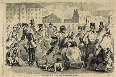 Skating Boston Harpers